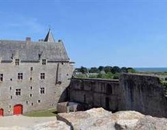 Cour intérieure chateau de Suscinio camping Les Embruns Camoël entre Arzal, La Roche-Bernard et Pénestin sud Morbihan